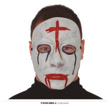 Maska s červeným krížom