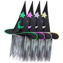 Widmann Čarodejnícky klobúk zdobený s vlasmi