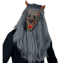 Widmann Latexová maska vlka s hrivou