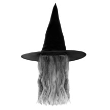 Widmann Čarodějnický klobúk so šedými vlasmi