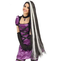 Parochňa superlong čierno - biela