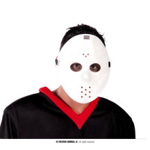 Maska HOCKEY biela