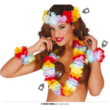 Extra multicolor havajský set