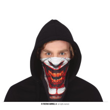 Clown - šatka so suchým zipsom