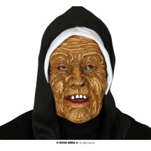 Maska s kapucňou mníška