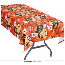 Oranžový ubrus halloween