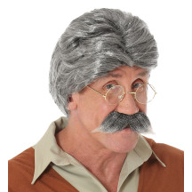 Widmann Parochňa Karl s fúzami sivá