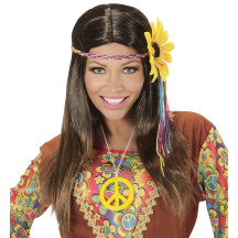 Widmann Hnedá hippie parochňa s čelenkou